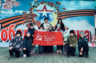 Акция "Знамя Победы" Акция "Знамя Победы".